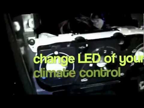 Subaru  – LED Climate control install