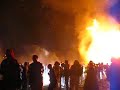 Tribal England!  Cliffe Society bonfire night celebrations