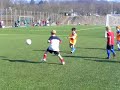 Kia plays football
