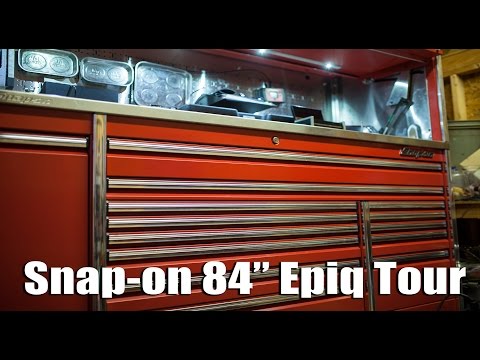 how to organize a snap on tool box
