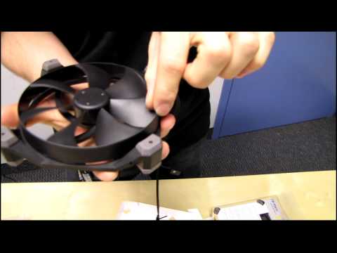how to quiet a cooling fan