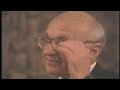 Friedman on Legalizing Drugs