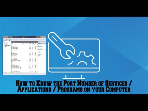 how to know port number
