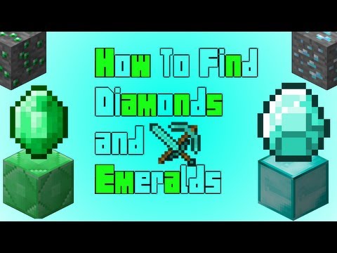 how to find diamonds of minecraft