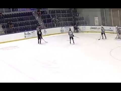 Big hit along the boards