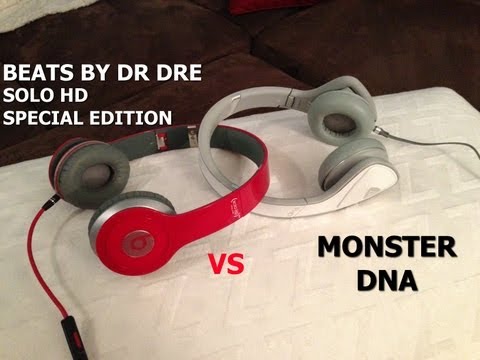 Dnas - A head to head review with two popular on-ear portable headphones the Beats By Dr Dre Solo HD and Monster DNA. Comment with any questions or requests!