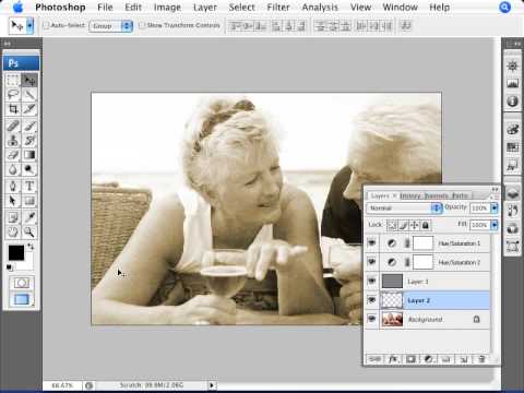 Learn Photoshop - How to Create Vintage Photos