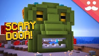 Making The Scariest Piston Door In Minecraft 1 13