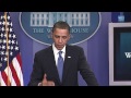 YouTube - President Obama Holds Press Conference
