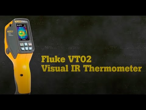 Visual Thermometer | with IR fusion | Fluke FK- VT02 Video Image