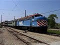 Metra 308 with coach train at IRM Metra 308 with coach train at IRM