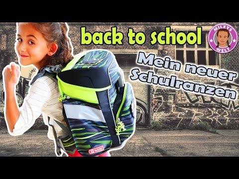 BACK TO SCHOOL - Mileys neuer Schulranzen HAUL - wie packe ich richtig ? | Mileys Welt