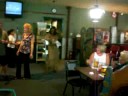 Cracky doing the Cupid Shuffle