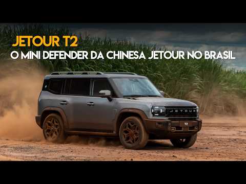 Novo Jetour T2 - O Mini Defender da chinesa Jetour no Brasil