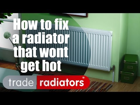 how to bleed one pipe radiator