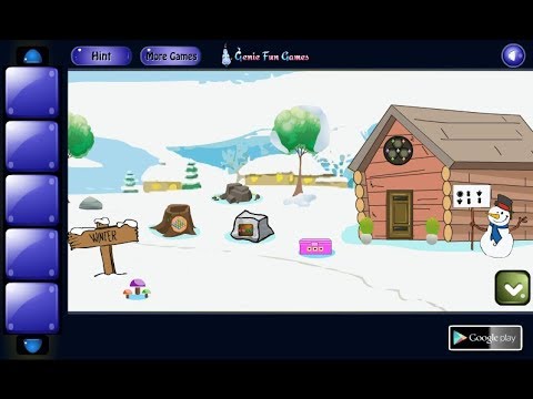 gfg billy winter house escape walkthrough geniefungames