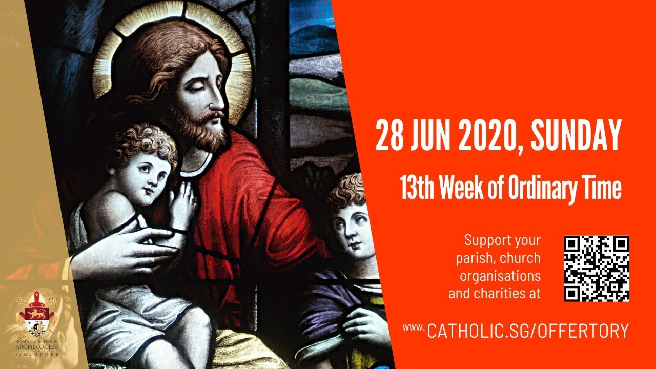 Catholic Sunday Mass Today 28th June 2020 Live from  Archdiocese of Singapore