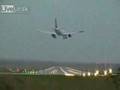 Misslungene Landung am1.3.08auf Flughafen Hamburg Sturm Emma