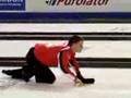Gushue final shot during HotsShots final