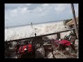 this video was shot at our hotel in koh Lanta on boxing day, notice the run off the beach over a bridge that then dissapears as the wave hits!