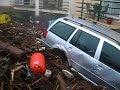 Madeira em alerta Vermelho - Carros amontoados