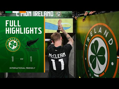 Ireland 1-1 New Zeeland