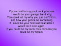 punk rock princess  with lyrics 