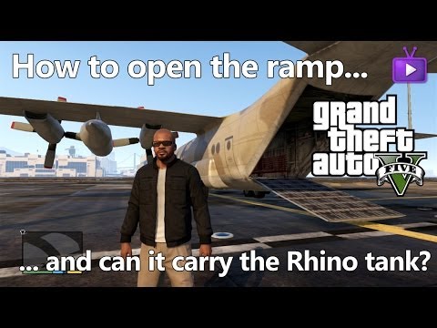 how to open cargo door gta v