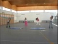 Jorge Font.Alumnas bailan \"La gasolina\".Expresi�n Corporal.E