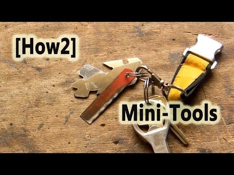 [How2] Mini Tools für den Schlüsselbund