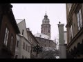 雪のチェスキークルムロフ Český Krumlov Winter