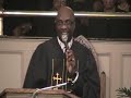 Pastor William B. Wiggins preaching 