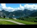Flight over Lake Traunsee