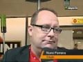 Mats Magnusson (BENFICA) - Arrival in Lisbon - FUNNY INTERVIEW (24-01-2010)