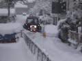 tempesta di neve a valle castellana  piu di 1 metro di neve