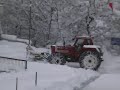 tempesta di neve a valle castellana  piu di 1 metro di neve
