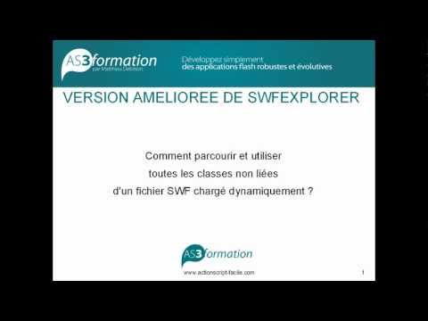 0 AMELIORATION de SWFExplorer : parcourir toutes les classes dune librairie externe