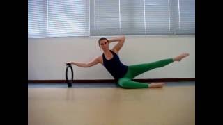 CÃrculo de Pernas e Fortalecimento de Braços e OblÃquos com Magic Circle