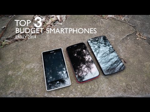 Top 3 Budget Phones! (Early 2014)