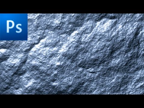 Photoshop Tutorial: Creating the texture of the rock! HD - -