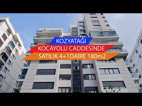 Kozyatağı Kocayol Cad. Üzerinde Satılık 4+1 Daire 180m2