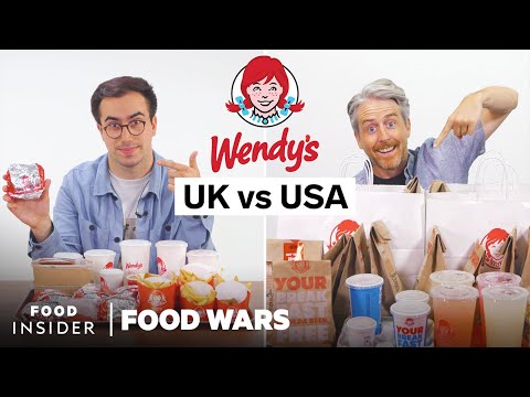 US vs UK Wendyвs  Food Wars
