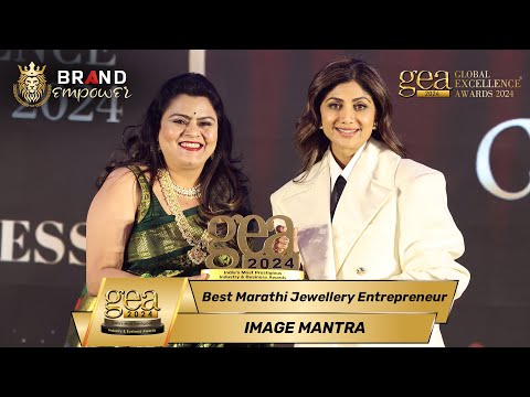 IMAGE Mantra wins Global Excellence Awards 2024 for Best Marathi Jewellery Entrepreneur