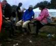 Bob flyering Glasto