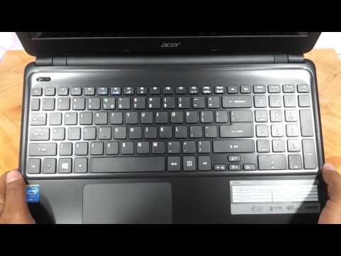 how to insert c.d in acer laptop