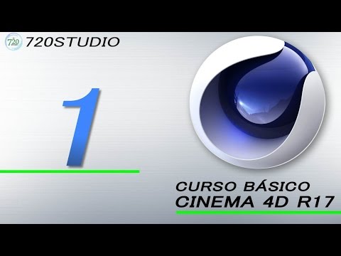Curso Básico Cinema 4D R17 Parte 1 - Tutorial para Principiantes - En Español