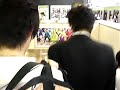 Shibuya station, Yamanote line platform, rush hour