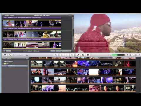 how to isolate audio from video in imovie