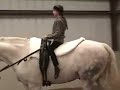 Equestrian Vaulting Practice:  Working on the seat