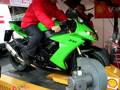 EICMA 2008 - Lancio al banco prova Kawasaki Ninja